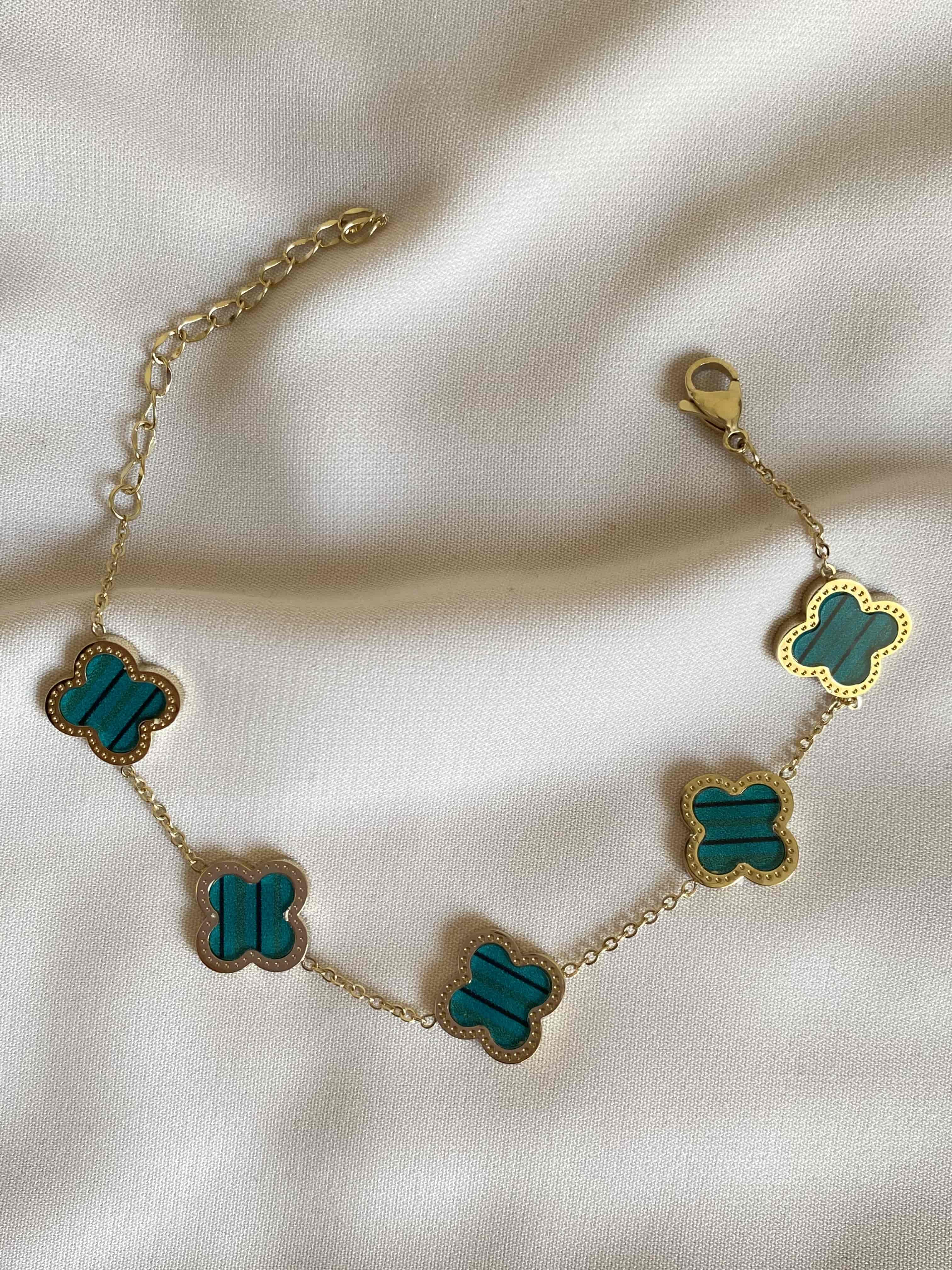 Yeşil Yonca Bileklik