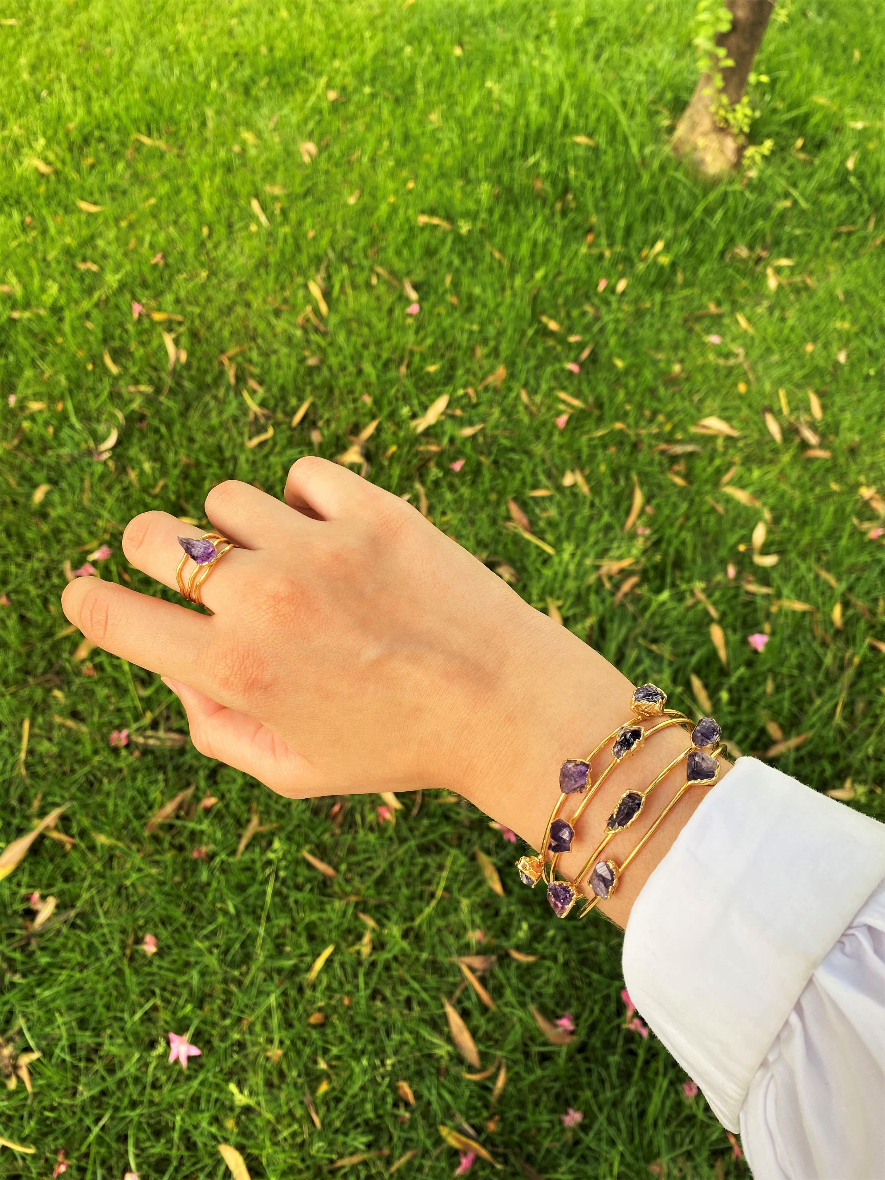 Özel Tasarım Ametist Set