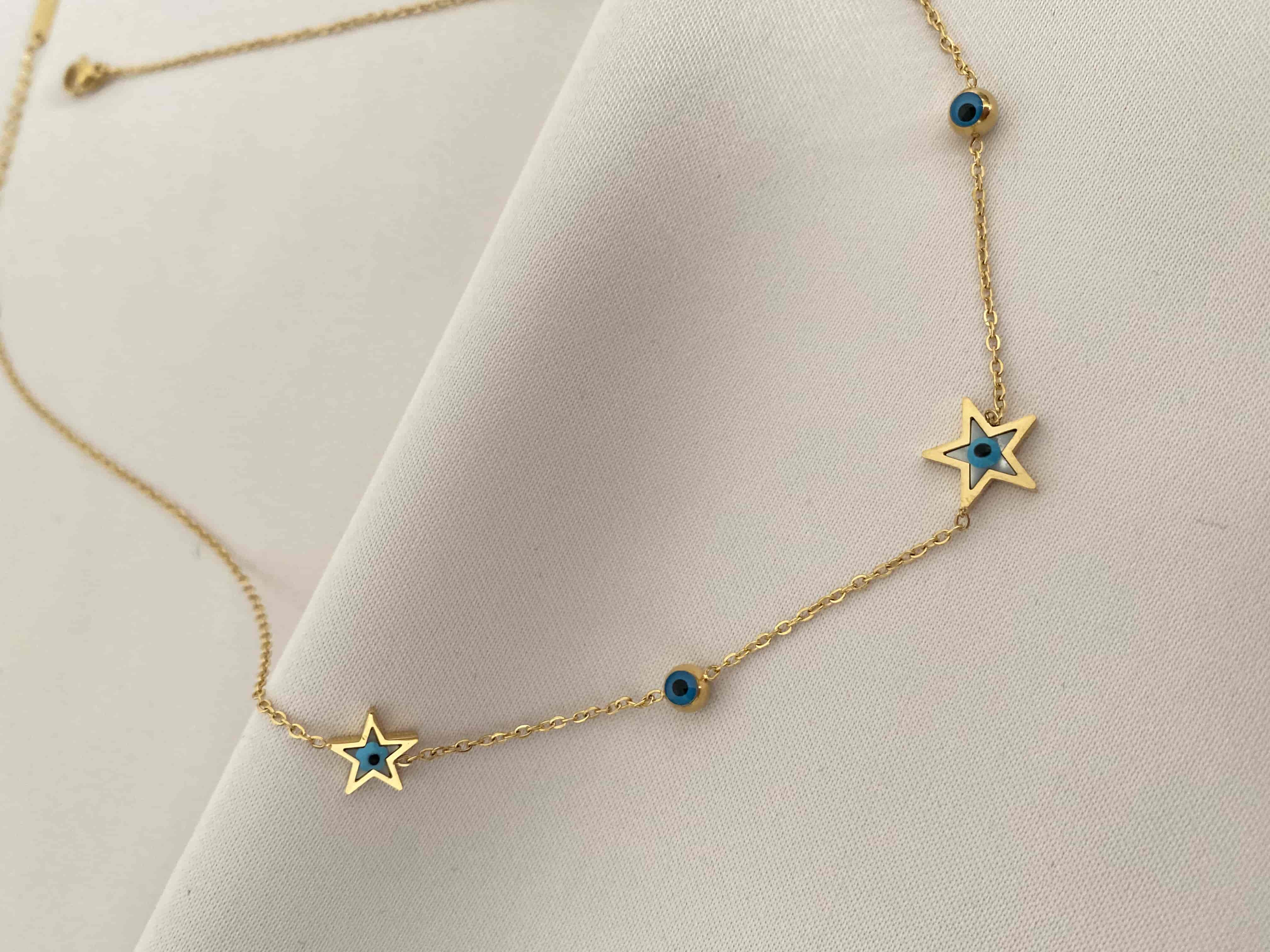 Yıldız Çelik Kolye