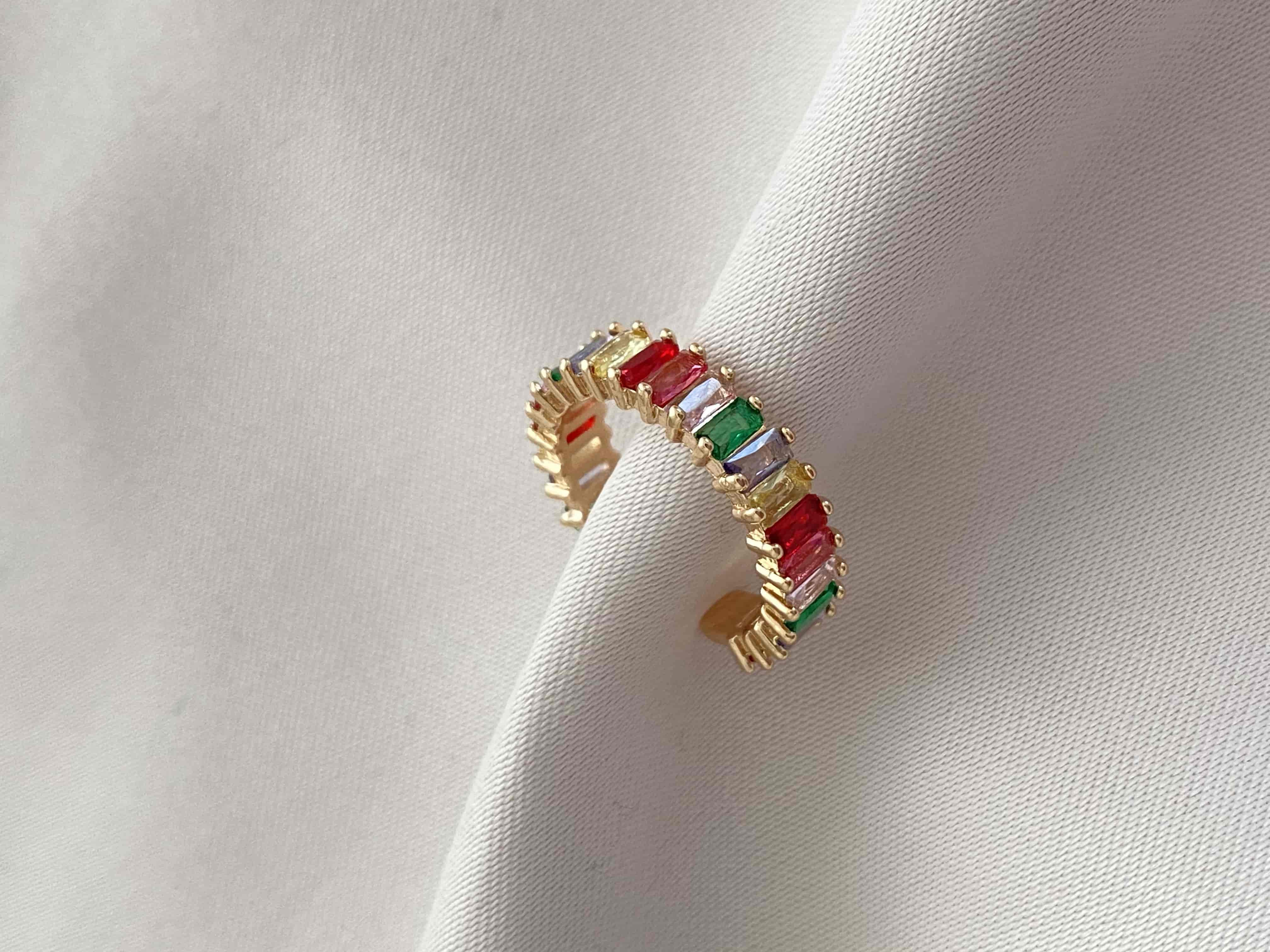 Renkli Su Yolu Yüzük