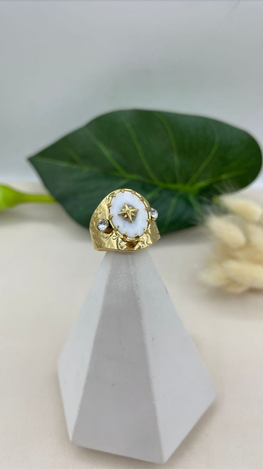 Vintage Tarz Çelik Yüzük