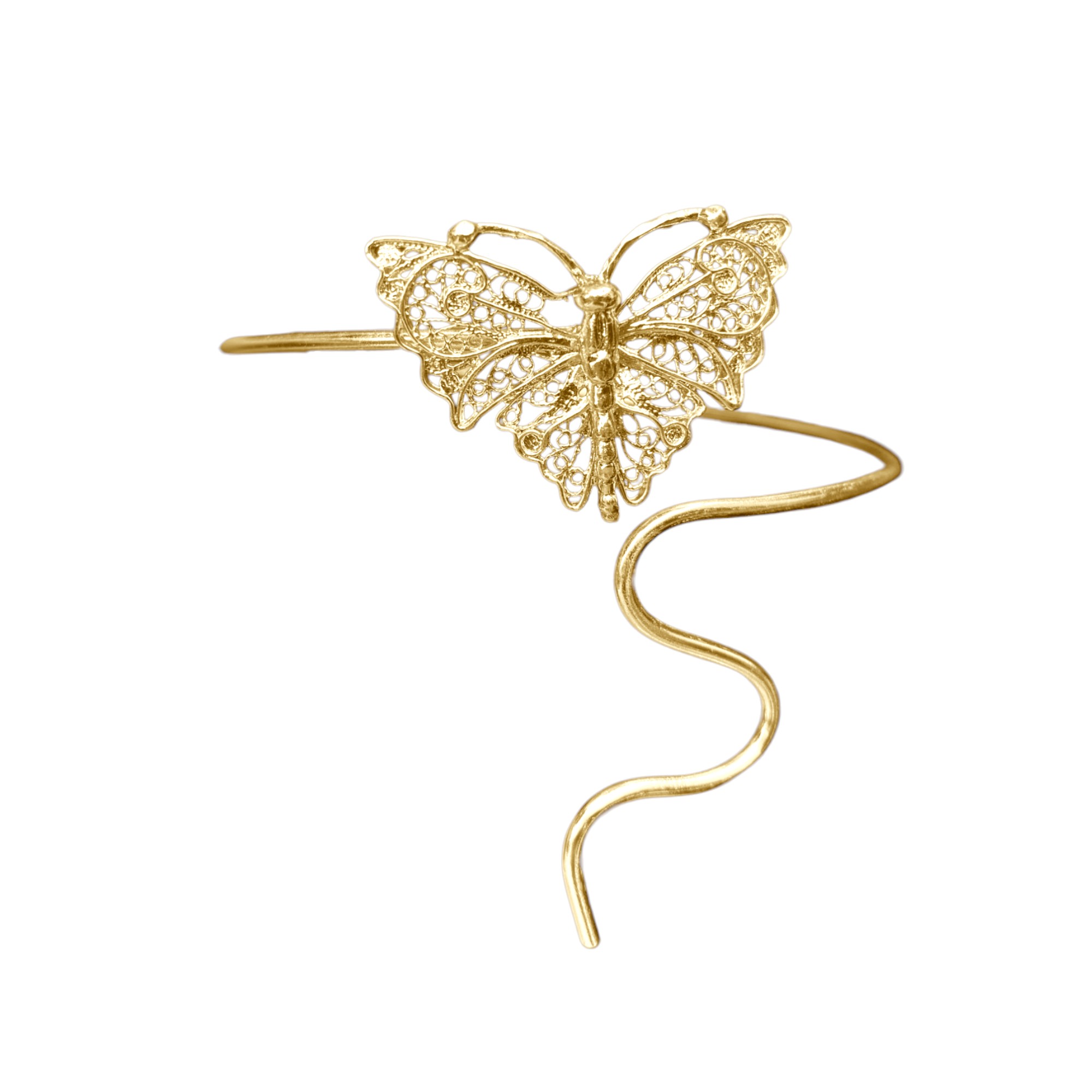 Kelebek İşlemeli Pazu Kelepçesi