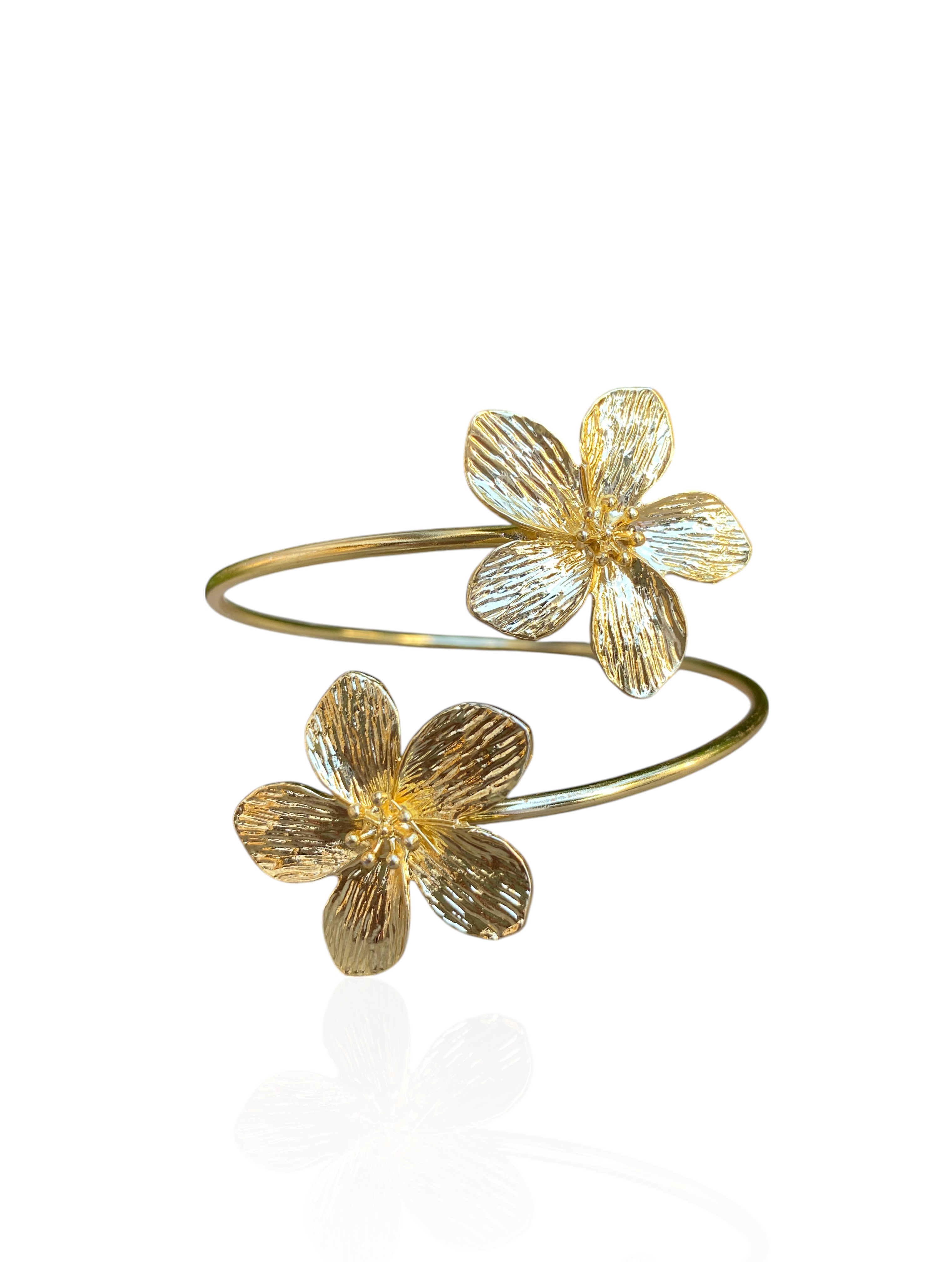 Çiçek Detaylı Pazu Kelepçesi